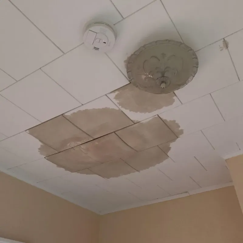 Ceiling Water Damage Repair in Valley Falls, KS