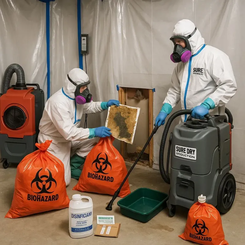 Contaminated Water Handling Protocols process in Valley Falls, KS